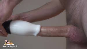 Close up Automatic Rotating Male Masturbator Blow Job Cock Stroker Sex Toys  by Sohimi, Huge Cumshot