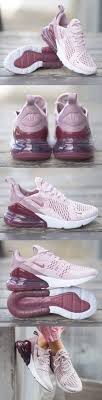 Nike Air Max 270 Women Rose Pale Rose Elementaire Blanc Vin Vintage Workout Clothes Nike Basket Nike Nike Shoes Women