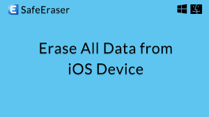 SafeEraser: Erase All Data from Your iPhone/iPad/iPod - YouTube