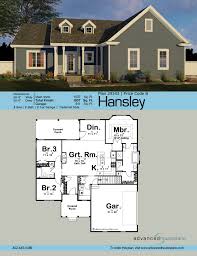 Craftsman house plans feature a signature wide, inviting porch, supported by heavy square columns. 1 Story Traditional House Plan Hansley House Plans Craftsman House Plans Small House Plans