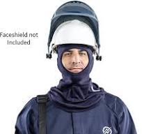 Amazon.com: Enespro Flame Resistant (FR) Ultrasoft Knit Hood, 16 Calorie  Arc Rated (H11RY), Made in The USA Navy : Appliances