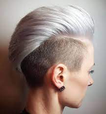 70 Most Gorgeous Mohawk Hairstyles Of Nowadays Mohawk Hairstyles Shaved Side Hairstyles Short Hair Mohawk