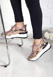 Velerina Gold Bayan Spor Ayakkabi Her Gun Indirimli Ayakkabi Icin Indirimliayakkabi Com Ayakkabi Indiri Elegant Sneakers Sneakers Fashion Fantastic Shoes