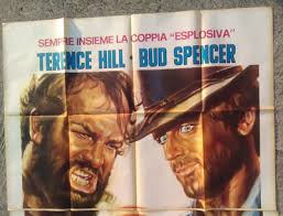 manifesto 4F DIO PERDONA IO NO Bud Spencer Terence Hill Frank Wolff Colizzi  1967