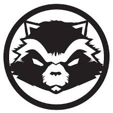 Black And White Rocket League Logo Marvel Comics Classic Rocket Raccoon Icon In 2020 Rocket Raccoon Raccoon Art Marvel Comics