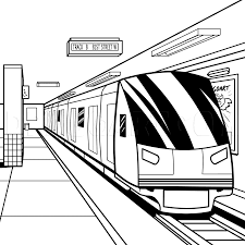 How To Draw A Subway, Subway Train, Step By Step, Drawing Guide, By  Michaely - Dragoart