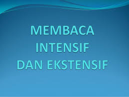 Contoh Soal Dan Jawaban Lengkap Pengertian Membaca Intensif Dan Ekstensif