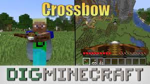 Be careful, move too fast headfirst into a mountainside, and you've got a recipe for disaster! The Crossbow Is Coming To Minecraft Get A Sneak Peek At The New Crossbow Coming To Minecraft In Java Edition 1 14 Crafting Recipes Crossbow Firework Rocket
