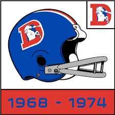 Complete Denver Broncos Helmet History Denver Broncos Helmet Denver Broncos Denver Broncos Football