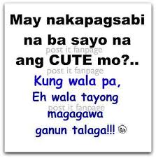 funny tagalog quotes image credit to post it fanpage on facebook tagalog quotes tagalog quotes hugot funny hugot lines tagalog funny