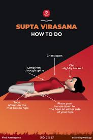 Supta Virasana Reclined Hero Pose Steps Benefits Learn Yoga Poses Easy Yoga Workouts Yoga Poses Advanced