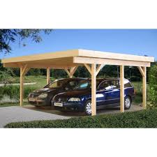 Carport Double Toit Plat Recherche Google Ports De Voiture Abris Voiture Bois Pergola