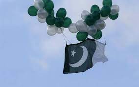 There are vertical white bands positioned at the hoist side of the flag. Madhya Pradesh Man Arrested For Hoisting Pakistan S Flag At Home The Hindu