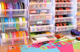 Check out these creative craft room builds that you can replicate. Sewing Room Organization Challenge Part Iv Laces Trims And Ribbons C Sewing Room Organization Craft Room Storage Craft Room Organization