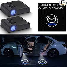 Amazon Com Wireless Car Door Logo Led Lights Universal Projector Puddle Lights Compatible With Mazda Welcome Lamp Ghost Shadow Ligh In 2021 Mazda Cars Projector Mazda