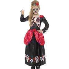 N'oubliez pas que, si vous. Deguisement Fille Dia De Los Muertos Robe Longue Deguiz Fetes Year Filter 10 12 Ans