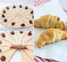 3 Ingredient Nutella Croissants Gimme Some Oven Recipe Nutella Recipes Food Yummy Food