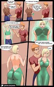 1girls breast expansion breasts comic comic page female gender  transformation genderswap (mtf) huge breasts malefemale rule 63  transformation 