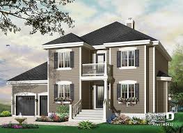 There are many reasons why choosing a 2 storey house plan over a single level can make both practical and economic sense. House Plan 3 Bedrooms 2 5 Bathrooms Garage 3432 Drummond House Plans