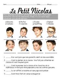 Activity Questions For The Film Le Petit Nicolas Learn French French Learning Games This Or That Questions
