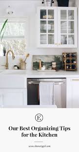 how to organize your kitchenonce and