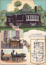 1925 Chicago Style Brick Bungalow American Residential Architecture 1920s House Plans The Glads Vintage House Plans Chicago Bungalow Craftsman Bungalows After 1920, almost all house plans featured a bathroom, central heating system, and electricity.