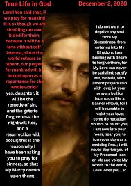Today is the 32 message of True Life in God. I think the whole message is  summed up in these words: I love you Jesus teach me how to love you more.