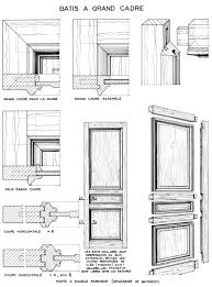 Bati A Grand Cadre Design De Porte Moderne Portes En Bois Modernes Menuiserie