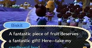 Biskit Animal Crossing New Horizons Gifts Gee Thanks Biskit Animal Crossing Fantastic Gifts Gees