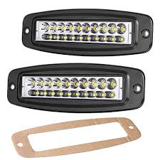 6 18w flush mount spot led light bars for truck suv atv driving/backup lights. Offroadtown Flush Mount Led Pods 2pcs 7 80w Off Road Driving Lights Spot Led Work Light Flush Led Light Bar Super Bright Fog Lights For Truck Boat 4x4 Boat Grill Mount Buy
