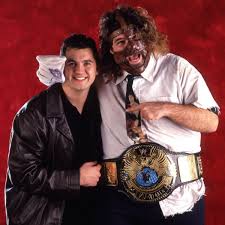 Mankind can't capitalize on the occasions of being wwe champion, most of all because of the corporation, and being wwe champion is a lifelong dream. Shane Mcmahon With Mankind Wwe Champions Shane Mcmahon Mankind Wwe