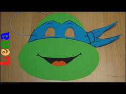 Ninja kostüme in großer auswahl für kinder magicoode. Ninja Schildkrote Maske Basteln How To Make Ninja Turtle Mask Delaem Cherepashku Nindzya Youtube