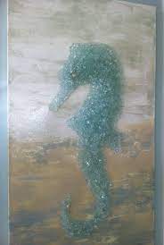 Art Shattered By Cindy Manly Sea Glass Art Glass Art Broken Glass Art