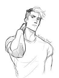 Drew a smol shiro on my friend's surface pro 4!! Voltron Legendary Defender Thesearchingastronaut I Don T Draw Shiro To