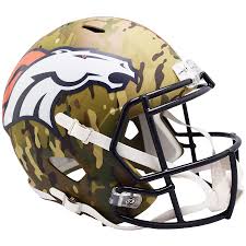 As of february 8, 2019, it has been purchased 1,294,093 times and favorited 4,538 times. Denver Broncos Riddell Camo Alternate Revolution Speed Replica Football Helmet