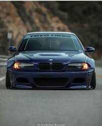 Bmw E46 M3 Blue Slammed Widebody Bmw Bmw E46 Bmw M3 Bmw