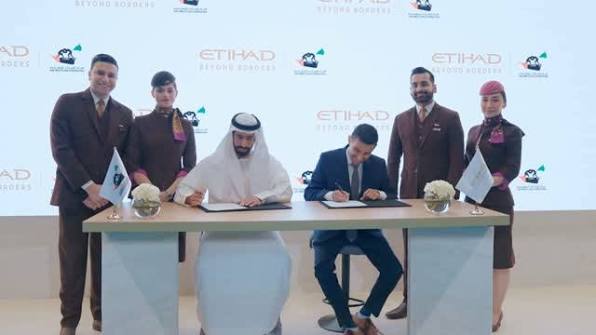 Etihad and UAE Wrestling Federation Sign Strategic Partnership Etihad Airways has signed an MoU with the UAE Wrestling Federation to support athletes, national teams and the growth of wrestling across the UAE. •