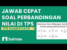 Check spelling or type a new query. Cara Mengerjakan Soal Perbandingan Kuantitatif Pesat Id