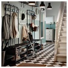 Pinnig Garderobenstander Mit Bank Schwarz Ikea Deutschland Garderobe Stander Flur Speicher Flur Dekor