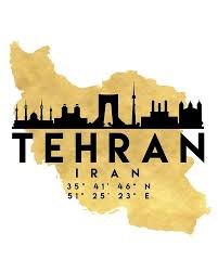 Wales Golf Madrid In Dieser Reihenfolge Iphone Hulle Cover Tehran Iran Map Art Iran