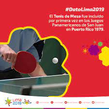 El Tenisdemesa Es El Deporte Con Mayor Numero De Practicantes Con 40 Millones De Jugadores Compitiendo En Todo El Mundo Panamericana Juegos Puerto Rico