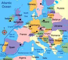 Algeria andorra france morocco portugal spain. E N G L A N D England And France On World Map