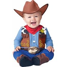 Cucciolo rode le scarpe del padre. Incharacter Costume Carnevale Cowboy Per Bambini 0 24m Partylook