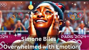 Simone Biles Overwhelmed with Emotion After Competing in Paris Olympics