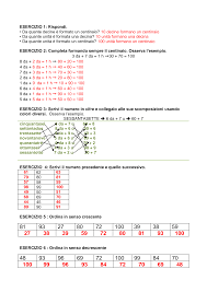 Decine e unità acquisire il concetto di decina e comprendere il valore posizionale delle cifre. Https Lezioniignoranti Altervista Org Wp Content Uploads 2020 06 Matevacanze 1 Esercizi Con Soluzioni Pdf