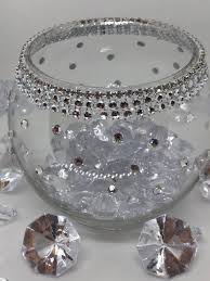 Choose from a wide selection of diamond wedding accessories for both your ceremony and reception. Diamond Accent Wedding Centerpiece Diamond Centerpiece Etsy Bling Centerpiece Diamond Wedding Theme Diamond Wedding Decorations