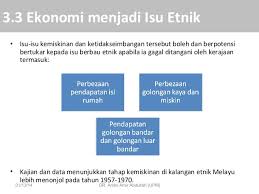 Alasan belanda melakukan blokade ekonomi pada awal kemerdekaan di indonesia ditunjukkan pada nomor …. Hubungan Etnik Bab 3