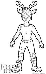 print red nose rider skin from fortnite coloring pages coloriage dessin gratuit livre roi lion