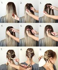 Braiding your hair is quite simple, there aren't many steps. How To Dutch Braid Hair Step By Step How To Wiki 89