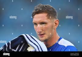 Carlisle United goalkeeper Jack Bonham Stock Photo